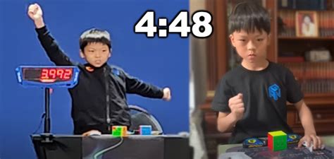 is j perm related to yiheng wang|Yiheng Wang sets 4:48 Rubik's Cube Average Record .